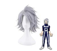 My Hero Academia Tetsutetsu Tetsutetsu Argent Gris Court Cosplay Perruque Boku No Hero Academia Synthétique Cheveux + Perruque Cap MZ-1270
