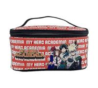 My Hero Academia- Trousse de Toilette, Trousse de Toilette, Portatodo, Couleur Rouge, Produit Officiel (Marques CyP)