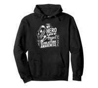 My-Hero is Now My Angel Glioblastome Multiforme Awareness Sweat à Capuche