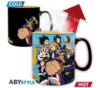 My Hero Milieu Universitaire Group Tasse / Heat Change Grande 460ml. Abystyle