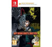 My Hero One's Justice Code in a Box Nintendo Switch