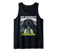 My Highway Has Runways Débardeur