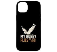 My Hobby Flies at 160 MPH Falcon Bird of Prey Hunter Coque pour iPhone 14 Plus