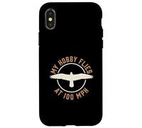 My Hobby Flies at 160 MPH Falcon Bird of Prey Hunter Coque pour iPhone X/XS