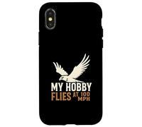 My Hobby Flies at 160 MPH Falcon Bird of Prey Hunter Coque pour iPhone X/XS
