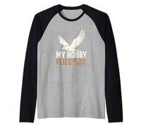 My Hobby Flies at 160 MPH Falcon Bird of Prey Hunter Manche Raglan