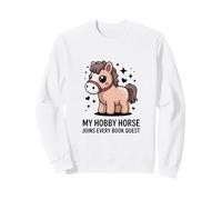 My Hobby Horse rejoint Tous Les Amateurs de Lecture de Book Quest Sweatshirt