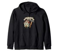 My Home My Hammer My Rules Funny Homeowner Handyman Design Sweat à Capuche