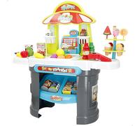 COLORBABY My Home Supermarché de Jouet My Home avec Scanner, lumière et Son, Dimensions 66 x 25 x 68 cm, Comprend Plus de 40 Accessoires, Tente pour Enfants, Jeu éducatif pour Enfants à partir de 3