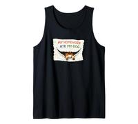 My Homework Ate My Dog | Humour Amusant pour l'école Primaire Débardeur