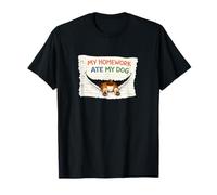 My Homework Ate My Dog | Humour Amusant pour l'école Primaire T-Shirt