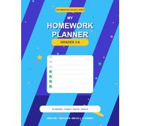 My Homework Planner: Grades 3-6