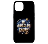 My Horoscope Knows Funny Astrology Space Stars Coque pour iPhone 13