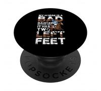 My Horse is A Bad Dancer PopSockets PopGrip Adhésif