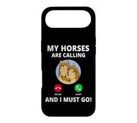 My Horses are Calling and I Must Go Chevaux Appel Humour Coque pour iPhone Air