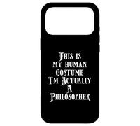 My Human Costume Philosopher Costume for Philosophy Books Coque pour iPhone 17 Pro Max