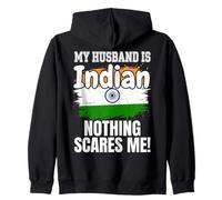 My Husband is Indian Rien ne me Fait Peur Sweat à Capuche