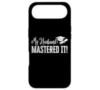 My Husband Mastered It Masters Degree Graduation MBA Coque pour iPhone Air