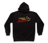 My Icon Art & Clothing Call Saul I Called Saul Bet Goodman Jimmy McGill Sweat a Capuche des Adultes, Noir, 2XL