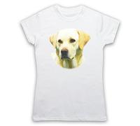 My Icon Art & Clothing Hangover Alan Labrador As Worn Comedy Film T-Shirt des Femmes, Blanc, Small