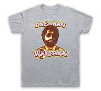 My Icon Art & Clothing Hangover Alan One Man Wolfpack Comedy Film T-Shirt des Hommes, Gris, XL