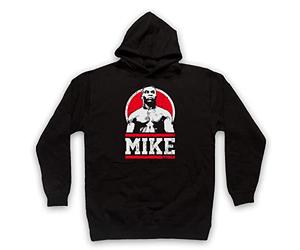 My Icon Art & Clothing Mike Iron Mike Dynamite Kid Tyson Tribute Sweat a Capuche des Adultes, Noir, XL