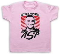 My Icon Art & Clothing Nathan Aspinall The Asp Darts Tribute English Player Kids T-Shirt. Pink XXLpinkXXL