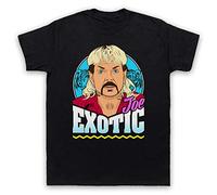 My Icon Art & Clothing Tiger King Joe Exotic T-Shirt des Hommes, Noir, Medium