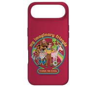 My Imaginary Friends Unicorn Alien Bigfoot Retro Adult Humor Coque pour iPhone Air
