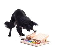 My Intelligent Dogs Jouet Chien Occupation - Jouet Interactif pour Chat et Chien - Jeu Intelligence pour Chiens, Jouet Chat Interactif pour Stimulation Mentale et Antiennui - Piano