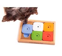 My Intelligent Dogs Jouet Chien Occupation Sudoku - Jouet Interactif Chien pour Entraînement Mental - Jeu Intelligence, Jouets pour Chiens Stimule Le Cerveau et Réduit l’Ennui - Medium Advanced Color