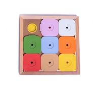 My Intelligent Dogs Jouet Chien Occupation Sudoku - Jouet Interactif Chien pour Entraînement Mental - Jeu Intelligence, Jouets pour Chiens Stimule Le Cerveau et Réduit l’Ennui - Medium Rainbow