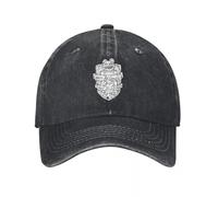 My Iron Lung Casquettes de Baseball Denim en détresse Rock Snapback Chapeau Hommes Femmes Extérieur Toutes Les Saisons Voyage Ajustement Ajustable Casquettes