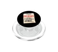 My Job is Top Secret Even I Don't Know What I'm Doing PopSockets PopGrip pour MagSafe