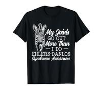 My Joints Go Out More Than I Do Syndrome d'Ehlers-Danlos T-Shirt Graphique avec Valeur