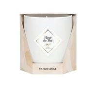 My Jolie Candle - Bougie Essentielles fleur de thé collier or et noir