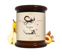 MY JOLIE CANDLE - Bougie Parfumée Signe Astrologique - Scorpion du 23 octobre au 21 novembre - Cadeau de Noël et Anniversaire - Cire à base végétale