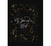 My Journal In Black: Aesthetic Black Paper Sketchbook for Writing, Doodles & Creative Art