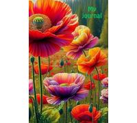 My Journal: Premium floral design; graph paper with a small flower for coloring while you feel bored. Quad ruled paper, 130 pages, 5,5*8,5`. Each page has a space for your concepts, to-do lists.