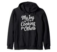 My Joy is in Cooking for Others Chef passionné |- Sweat à Capuche