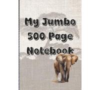 My Jumbo 500 Page Notebook: 7 x 10 College Ruled Notebook | 500 Pages for Writing, Journaling, Note Taking, School, or Office Use | Ideal for Office Workers, Students or at Home Usage