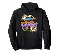 My Kids Call Me Mah, Funny Mom Farm Saying Blague Goat Lover Sweat à Capuche