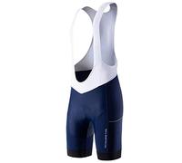 MY KILOMETRE - Cuissard de Cyclisme Homme Bretelles Respirant | Short Vélo Haute Performance Tissus Élastique avec 2 Poche Latérale pour VTT et Route & Entraînement