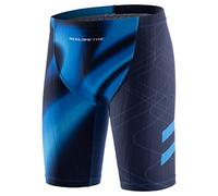 MY KILOMETRE Maillot de Bain Garçon Jammer Compétition - Short de Natation Enfant Résistant au Chlore, Séchage Rapide & Élastique - Culotte Sportive Hydrophobe pour Piscine et Entraînement