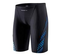 MY KILOMETRE Maillot de Bain Homme Jammer - Jammers de Natation Solides, Endurance, Résistants au Chlore, Séchage Rapide, pour Entraînement et Compétition