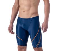 MY KILOMETRE Maillot de Bain Homme Jammer - Jammers de Natation Solides, Endurance, Résistants au Chlore, Séchage Rapide, pour Entraînement et Compétition