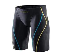 MY KILOMETRE Maillot de Bain Homme Jammer - Jammers de Natation Solides, Endurance, Résistants au Chlore, Séchage Rapide, pour Entraînement et Compétition
