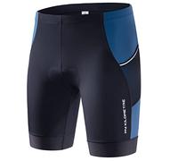 MY KILOMETRE Short de Triathlon Homme - Cuissard de Cyclisme Respirant Séchage Rapide et Confort Longue Distance Compétition - 2 Poches Latérales