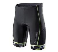MY KILOMETRE Short de Triathlon Homme - Cuissard de Cyclisme Respirant Séchage Rapide et Confort Longue Distance Compétition - 2 Poches Latérales