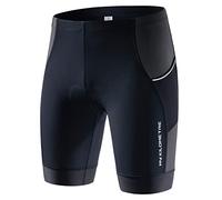 MY KILOMETRE Short de Triathlon Homme - Cuissard de Cyclisme Respirant Séchage Rapide et Confort Longue Distance Compétition - 2 Poches Latérales